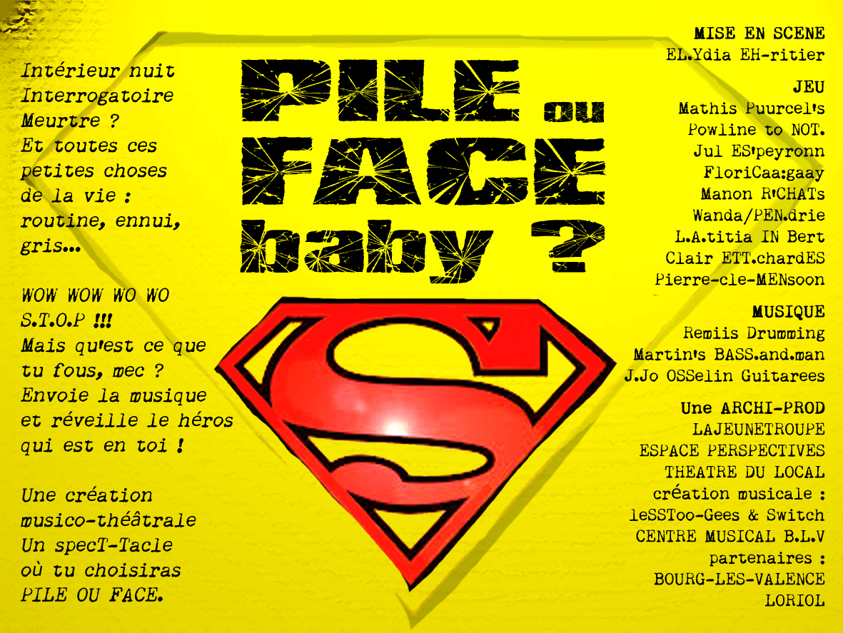 Affiche Pile ou face Baby ?