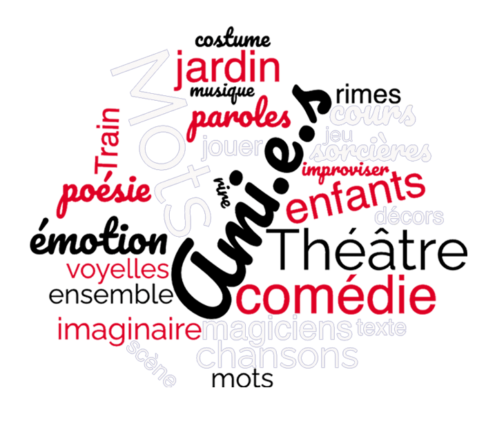Affiche Amies de mots