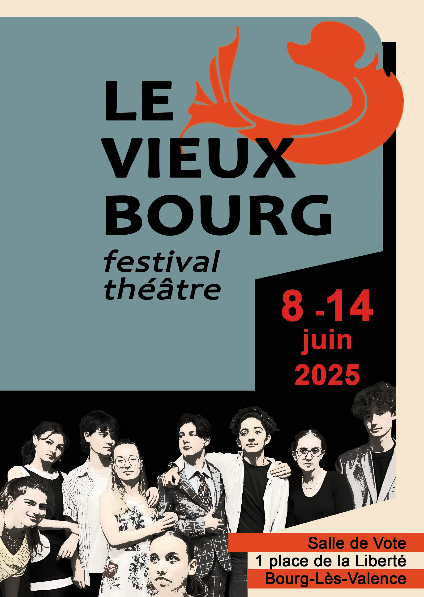Affiche vieux bourg festival